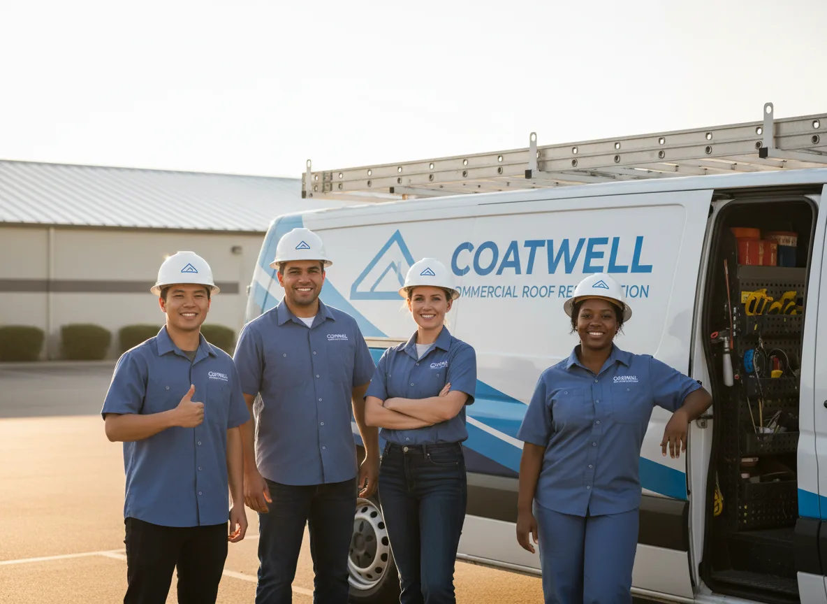 Commercial roof coating company in Gowanda, NY